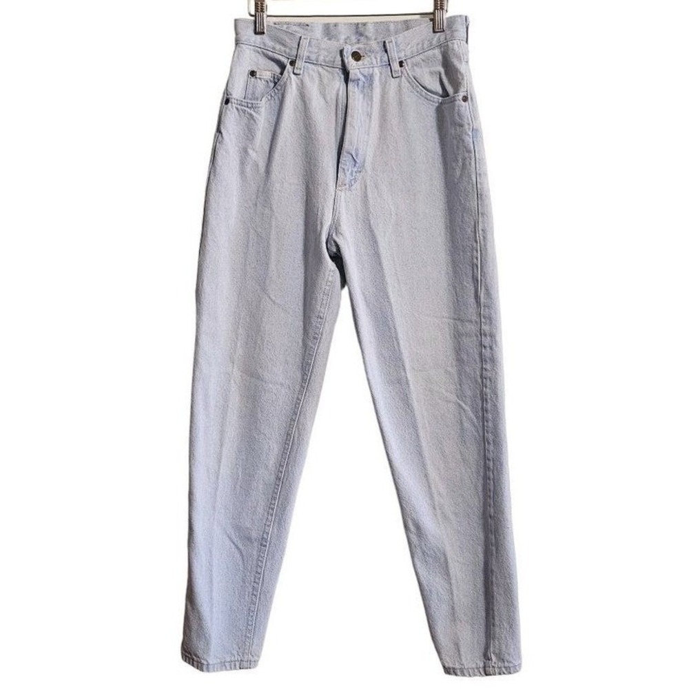 Vintage Lee‎ Barrel Leg Jeans Size 6 Light wash high rise